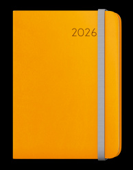 Diář 2026 týdenní A5 Zoro-Flexi okrový