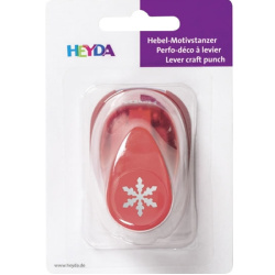 Děrovač umělecký 15mm Vločka plná/E