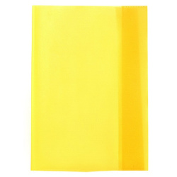 Obal na sešity A5 silný PVC žlutý/E
