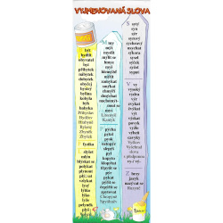 Záložka vyjmenovaná slova