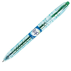 Kuličkové pero 0,5 mm Pilot B2P BEGREEN zelená /E
