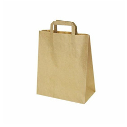 Taška papírová 26x14x32 cm ploché ucho /E