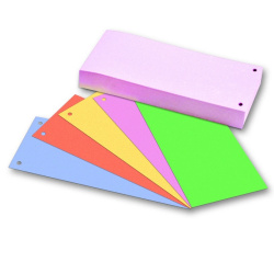 Rozlišovač papírový Classic 10,5x24 žlutý 50ks