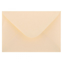 Obálka C6 krémová metalická/E