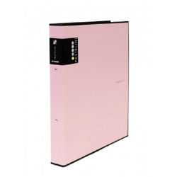 Pořadač A4 2-kroužky 4cm Pastelini růžový/E
