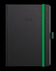 Diář 2026 týdenní A5 Oskar-Nora černý