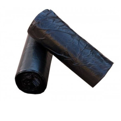 Sáčky do koše 60L/10ks zatahovací silný černý /E