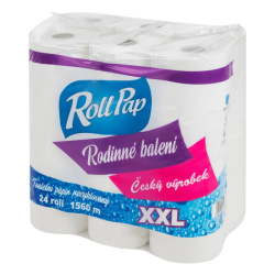 Toaletní papír dvouvrstvý XXL 24ks/E