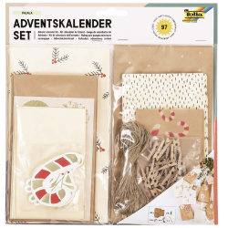 Kreativní sada Vánoční Adventní kalendář 24 sáčků/E