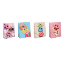 Dárková taška 30x4105x12cm dětská pohyblivé oči mix motivů/E