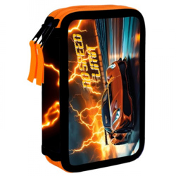 Penál dvoupatrový Auto 2