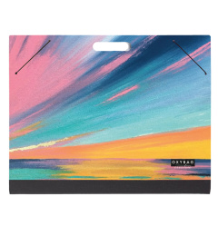 Desky na výkr. A4 s průhmatem Picasso Aurora /E