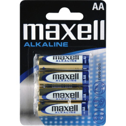 Baterie AA - LR6 Maxell Alkaline 4ks