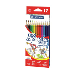 Pastelky trojhranné Centrum 12 ks/E