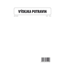 Výdejky potravin a denní přehled stravování A4