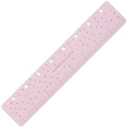 Pravítko/záložka Confetti Filofax Notebook A5