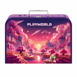 Kufřík 35cm lamino Playworld girl /o