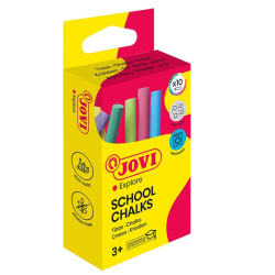 Křídy barevné JOVI bezprašné 10ks /E