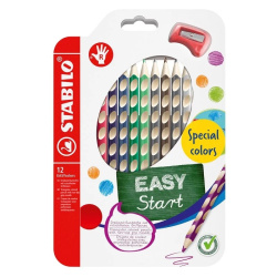Trojhranné pastelky Stabilo EASYcolors pro praváky 12ks