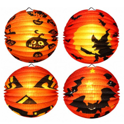 Lampion koule Halloween 23cm /E
