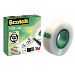 Páska lepící Scotch Magic 3M 19x10 krab