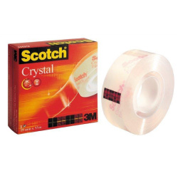 Lepící páska náhradní 19mmx33m Scotch Crystal