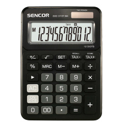 Kalkulačka Sencor SEC 372T černá /E