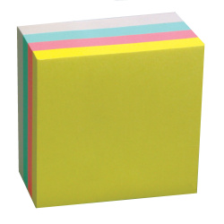 Bloček samol. 76x76/400 Concorde pastel