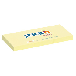 Bloček samolepící 38x51 mm 3x100 listů žlutý /o