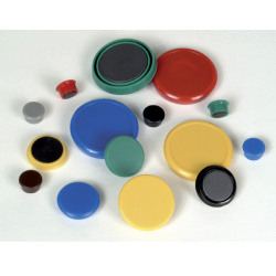 Magnety žluté 24 mm/10ks sáček