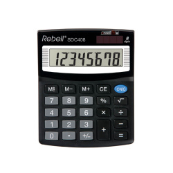 Kalkulačka Rebell SDC408+ 8 míst černá/E