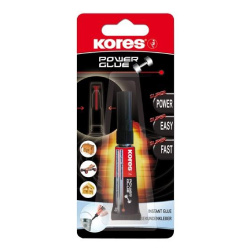 Lepidlo vteřinové 3g Kores Power Glue gel