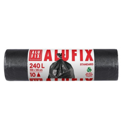 Sáčky do koše 240L/10ks černé /E