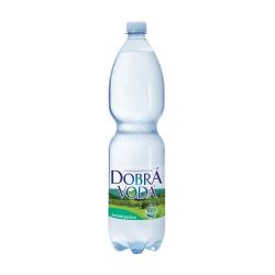 Dobrá voda 1,5l jemně perlivá