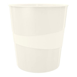 Koš odpadkový 15 lit. Leitz WOW bílá /E