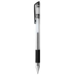 Gelové pero 0,5 Sakota s víčkem černé /E