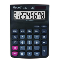 Kalkulačka REBELL Panther 8/8 míst/E