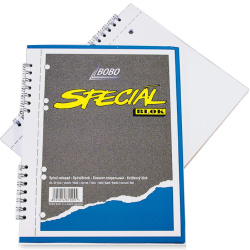 Blok spirála A5 čistý 50 listů Bobo speciál