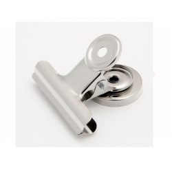 Klip 50 mm Sakota kovový s magnetem stříbrný/E