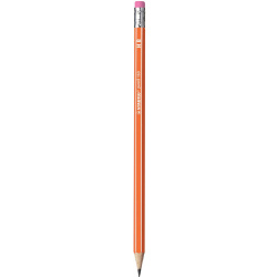 Tužka HB/č.2 s gumou 160/oranžová STABILO