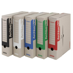 Archivní box Emba A4 hřbet 7,5 cm bílá