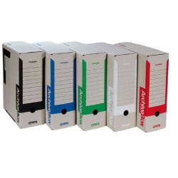 Archivační box 33x26x11cm EMBA zelená