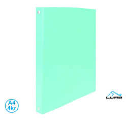 Desky 4kr. A4/2,5cm pastel. zelená extra pevné, Luma
