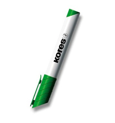 Popisovač stíratelný K-Marker 3,00mm kulatý hrot zelený