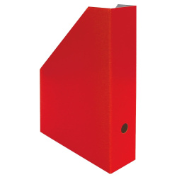 Stojan na spisy HIT 7,5x25,5x32,5 cm červený
