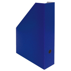 Stojan na spisy HIT 7,5x25,5x32,5 cm modrý
