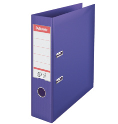 Pořadač A4 7,5cm páka ESSELTE celoplastový fialová