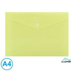 Desky s drukem A4 pastelová žlutá