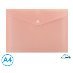 Desky s drukem A4 pastelová oranžová