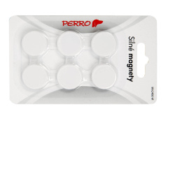 Magnety Perro 24mm 6ks bílé